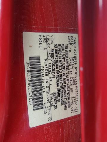 2012 NISSAN VERSA S - 3N1BC1CP3CL367113