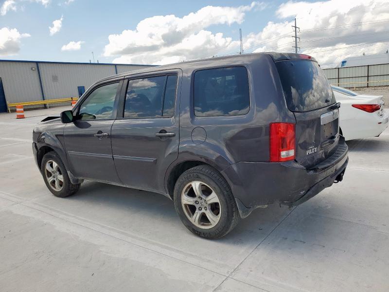 HONDA PILOT EX 2013 brown  gas 5FNYF3H40DB018872 photo #3