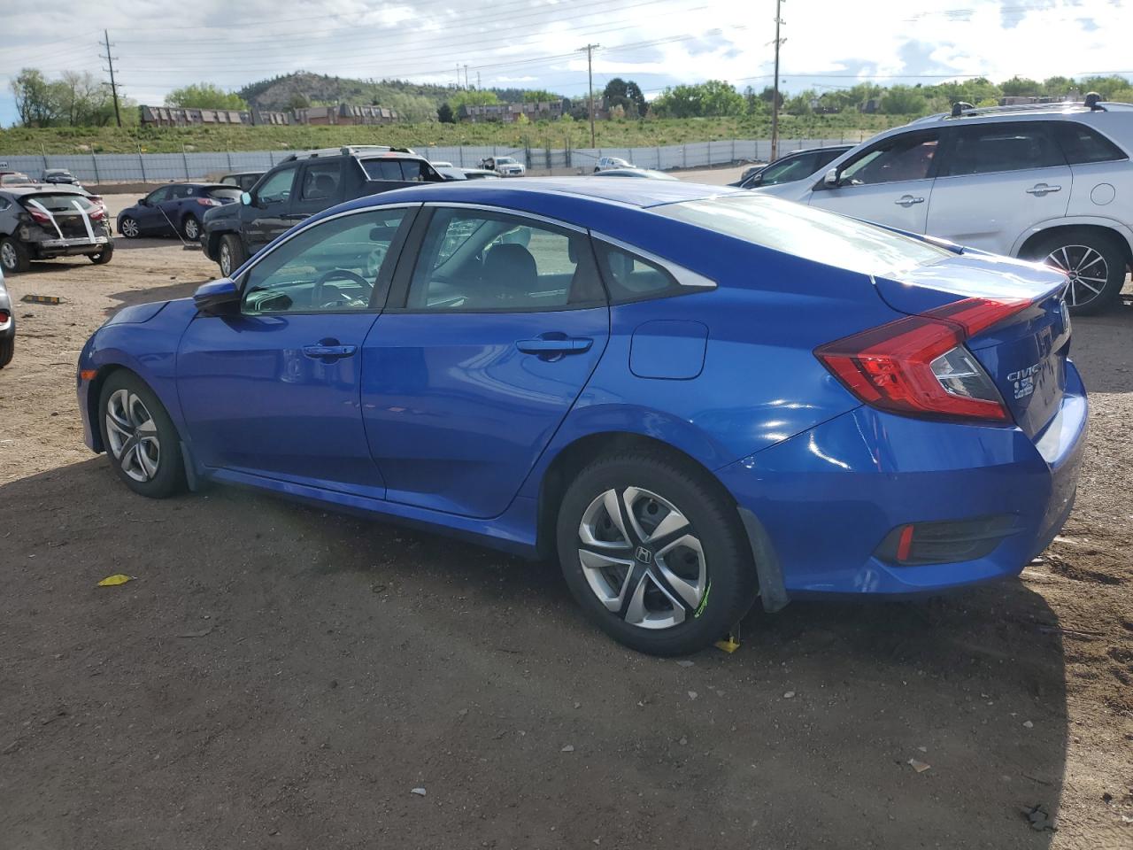Lot #3222755507 2017 HONDA CIVIC LX