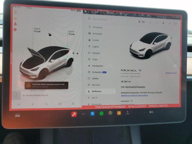 2023 TESLA MODEL Y - 7SAYGAEE0PF668825