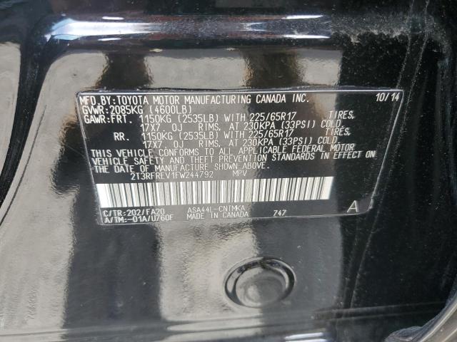 2015 TOYOTA RAV4 XLE - 2T3RFREV1FW244792