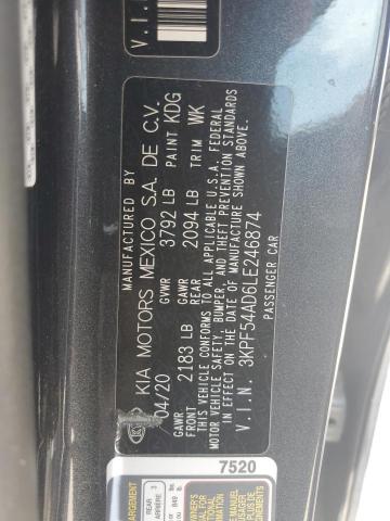 2020 KIA FORTE EX - 3KPF54AD6LE246874