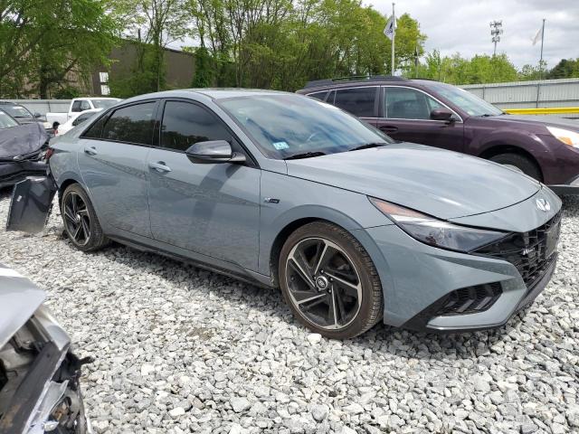 Vin: kmhlr4af5nu230965, lot: 57072605, hyundai elantra n line 20224