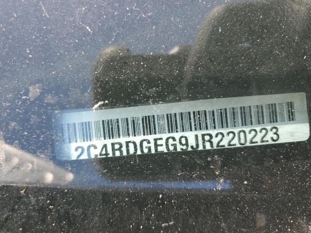 2018 DODGE GRAND CARA 2C4RDGEG9JR220223