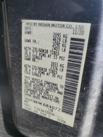 2021 NISSAN ROGUE SV - 5N1AT3BB7MC684072