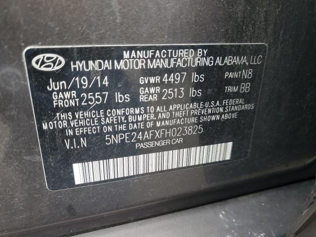 2015 HYUNDAI SONATA SE 5NPE24AFXFH023825