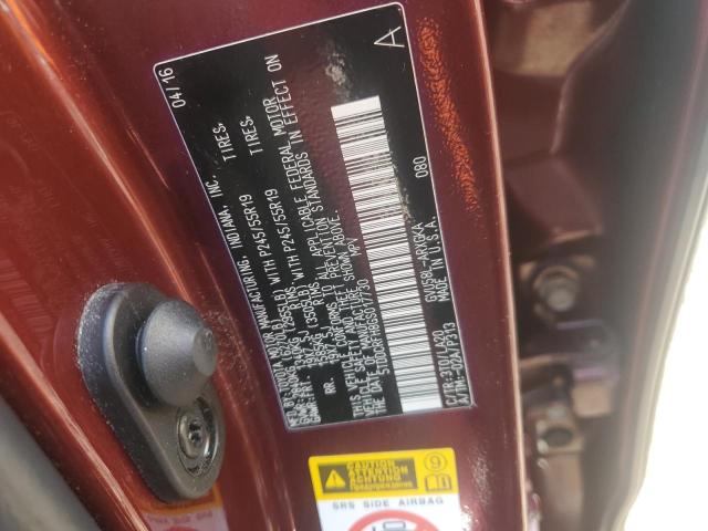 2016 TOYOTA HIGHLANDER - 5TDDCRFH8GS017730