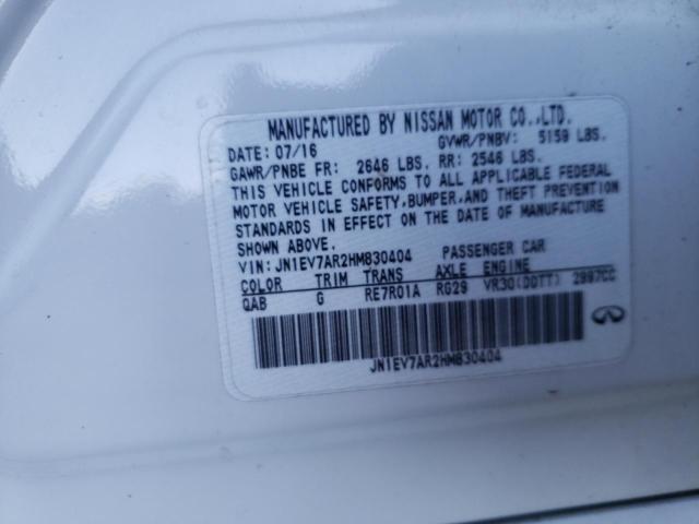 2017 INFINITI Q50 PREMIU - JN1EV7AR2HM830404