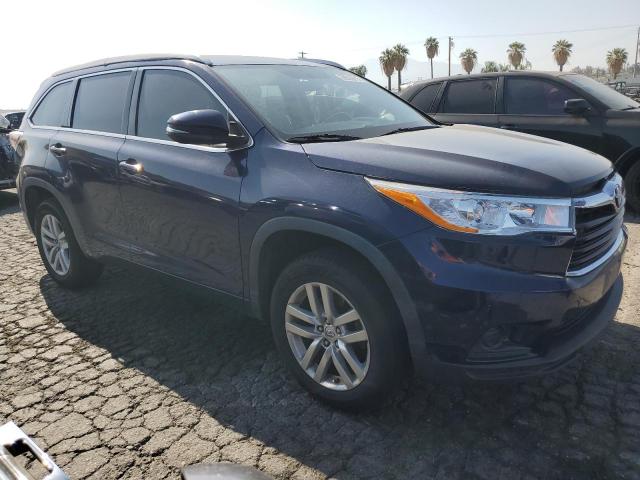 Vin: 5tdzarfh1fs015053, lot: 58525915, toyota highlander le 20154