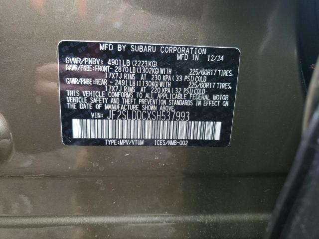 2025 SUBARU FORESTER P JF2SLDDCXSH537993