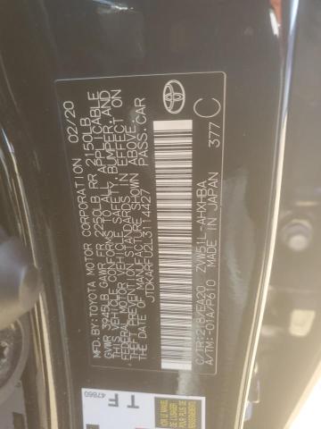 2020 TOYOTA PRIUS L JTDKARFU2L3114427
