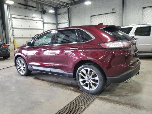 Vin: 2fmpk4k90hbc09787, lot: 57344785, ford edge titanium 20172