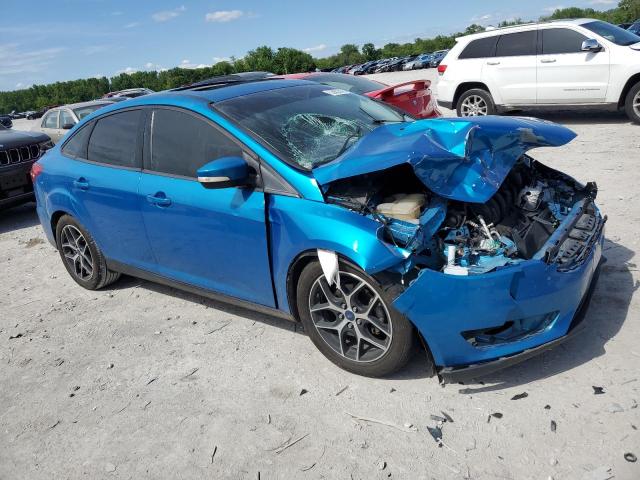 Vin: 1fadp3h20hl214409, lot: 55833035, ford focus sel 20174