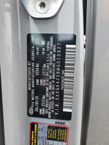 2021 KIA K5 GT LINE 5XXG64J28MG013927