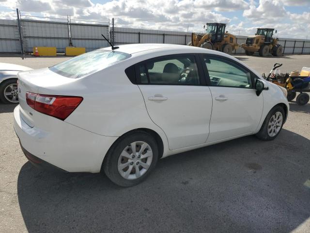KIA RIO LX 2013 white  gas KNADM4A36D6256102 photo #4