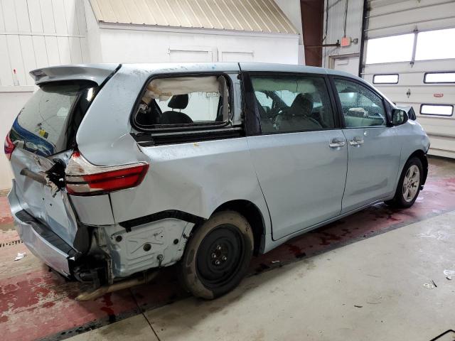 TOYOTA SIENNA 2017 blue sports v gas 5TDZZ3DCXHS858829 photo #4