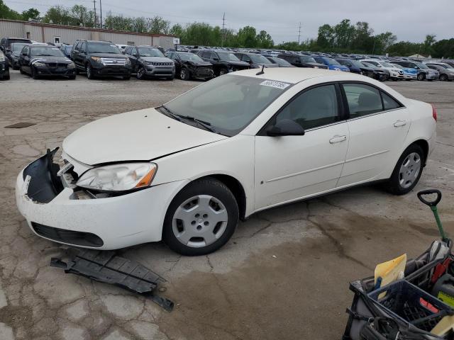 PONTIAC G6 VALUE L 2008 white  gas 1G2ZF57B784275125 photo #1