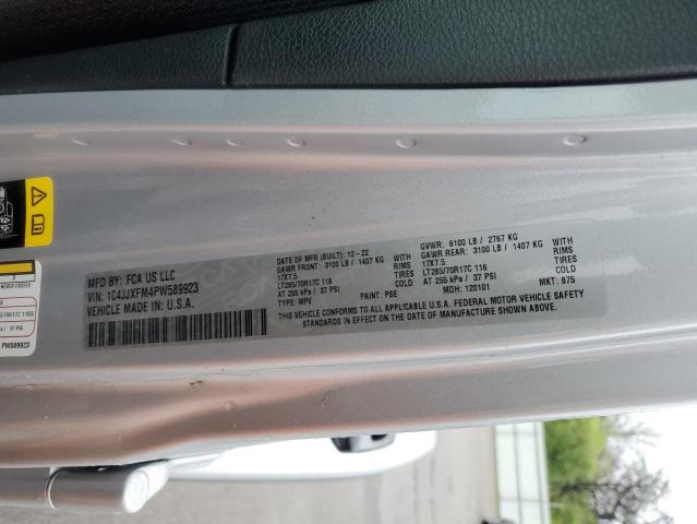 2023 JEEP WRANGLE 1C4JJXFM4PW589923