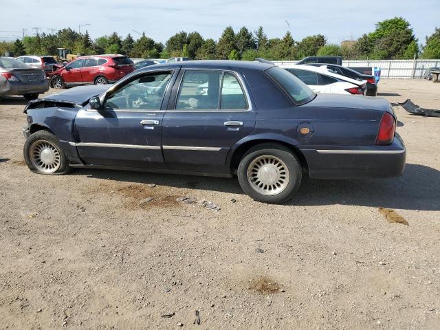 MERCURY GRAND MARQ 1999 blue  gas 2MEFM75W1XX635839 photo #3