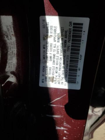 2016 HONDA ACCORD LX - 1HGCR2F34GA141370