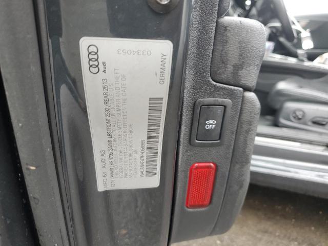 2017 AUDI A4 PREMIUM WAUANAF47HN056969