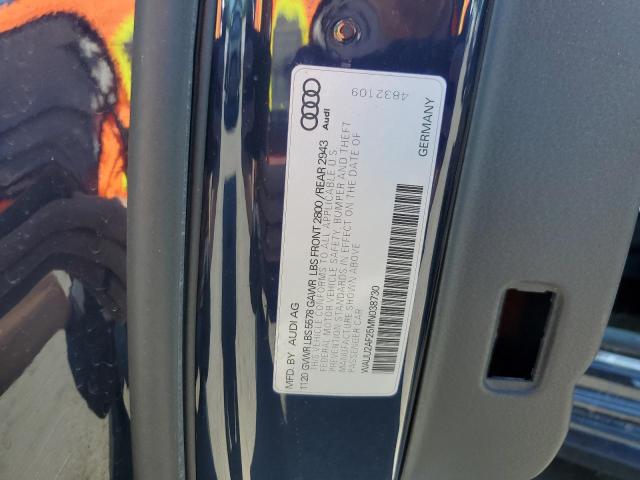 2021 AUDI A7 PREMIUM WAUU2AF25MN038730