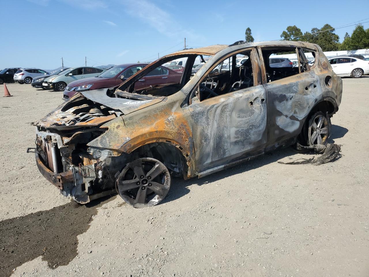 Lot #3222167925 2014 TOYOTA RAV4 XLE