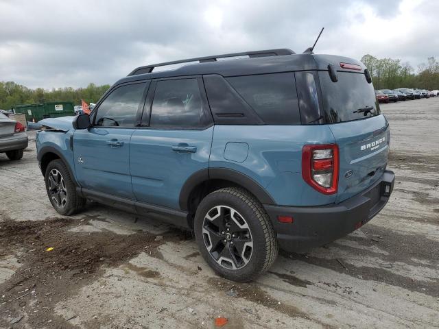 Vin: 3fmcr9c61mrb08300, lot: 55614415, ford bronco outer banks 20212