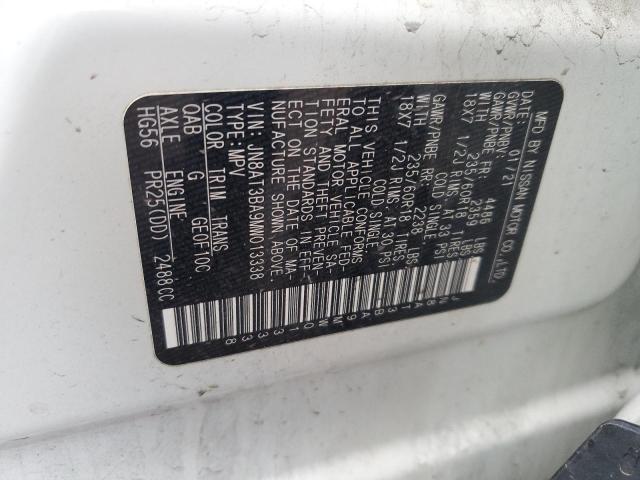 2021 NISSAN ROGUE SV - JN8AT3BA9MW013338