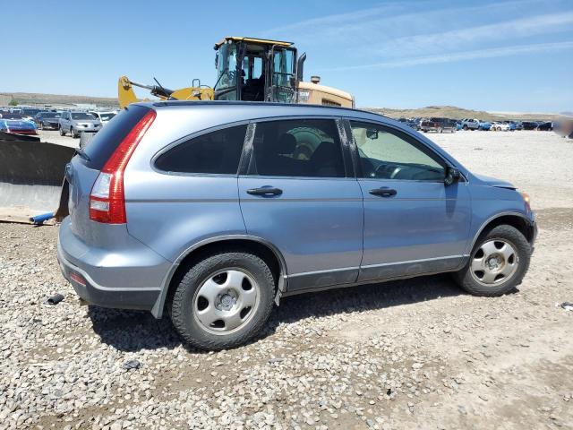 HONDA CR-V LX 2007 blue  gas JHLRE48317C035365 photo #4