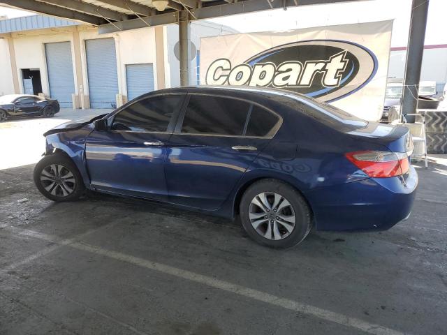 HONDA ACCORD LX 2015 blue  gas 1HGCR2F37FA276387 photo #3