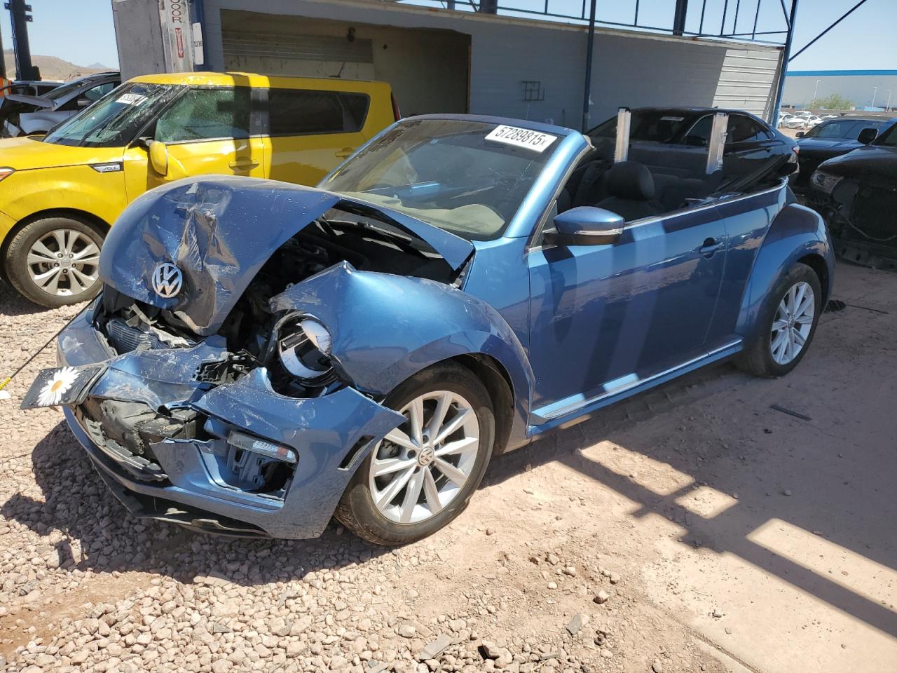  Salvage Volkswagen Beetle