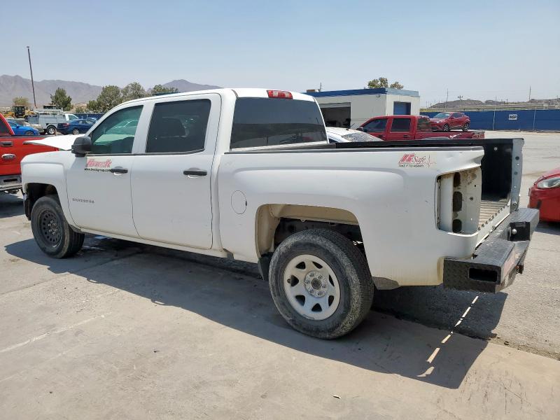 CHEVROLET SILVERADO 2016 white crew pic gas 3GCPCNEH7GG263156 photo #3