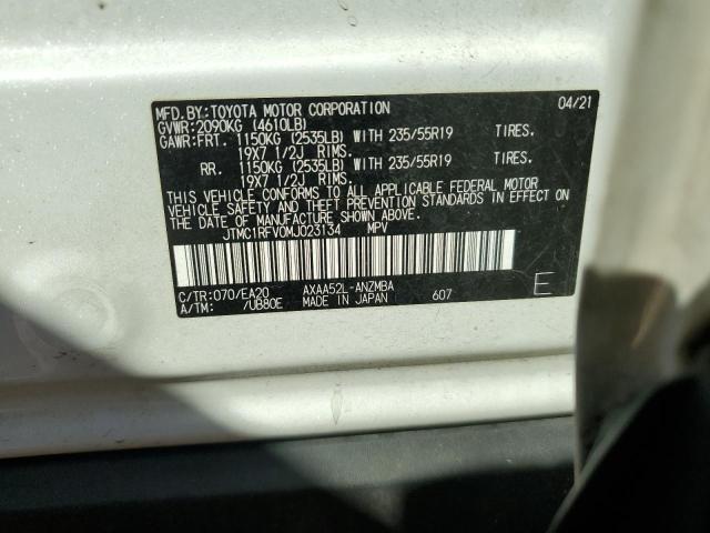 2021 TOYOTA RAV4 XLE P - JTMC1RFV0MJ023134