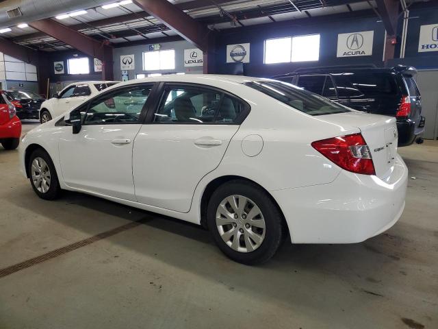 Vin: 2hgfb2f5xch330989, lot: 58203125, honda civic lx 20122