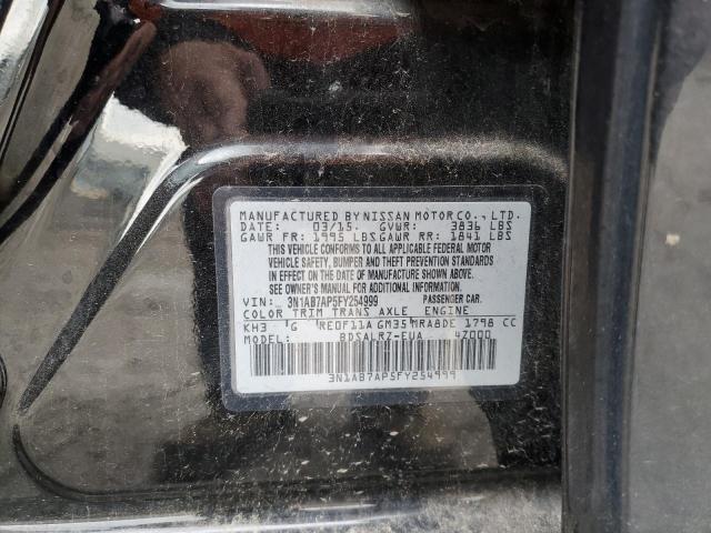 2015 NISSAN SENTRA S - 3N1AB7AP5FY254999