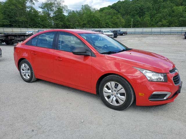 Vin: 1g1pa5shxf7112292, lot: 57718895, chevrolet cruze ls 20154
