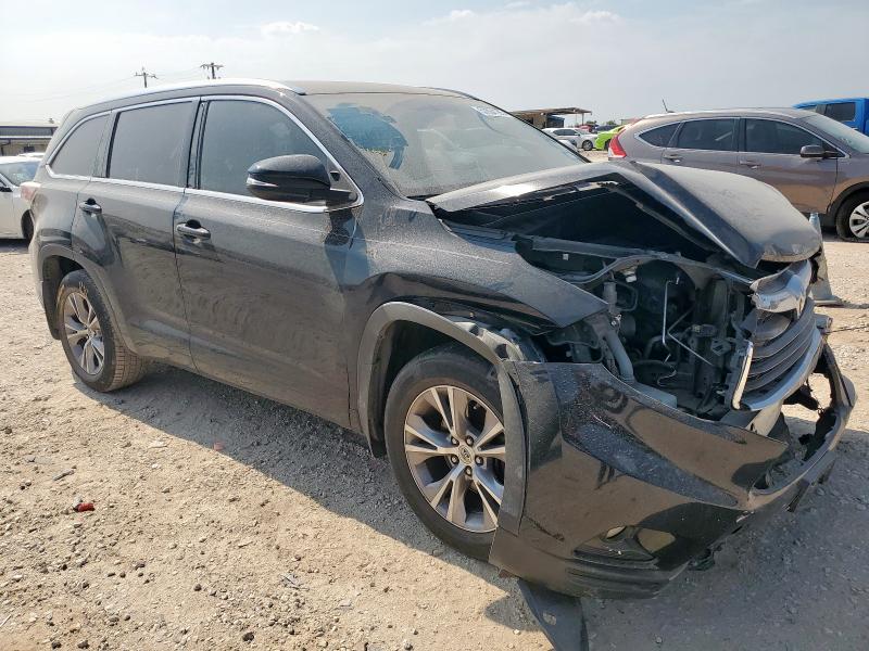Vin: 5tdkkrfh2fs097163, lot: 57894195, toyota highlander xle 20154