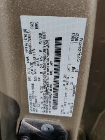 2017 FORD ESCAPE TIT - 1FMCU0J94HUA45456