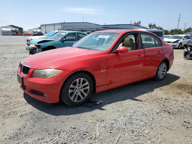 BMW 325 I 2006 red sedan 4d gas WBAVB13536KX66425 photo #1