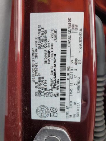 2021 FORD ESCAPE TIT 1FMCU9J98MUA76210