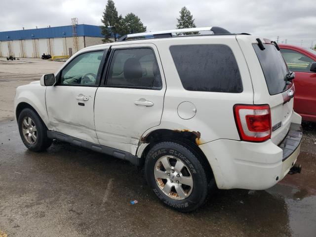 Vin: 1fmcu0e70ckc16216, lot: 55411265, ford escape limited 20122
