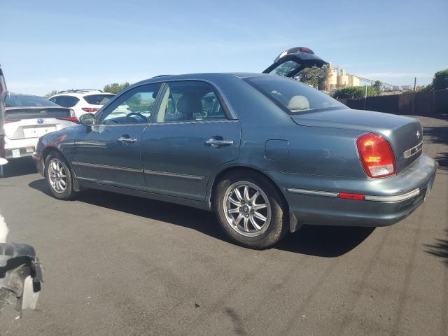 HYUNDAI XG 350 2002 teal  gas KMHFU45E12A206222 photo #3