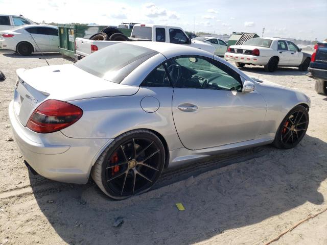 MERCEDES-BENZ SLK 55 AMG 2007 silver  gas WDBWK73F87F144320 photo #4