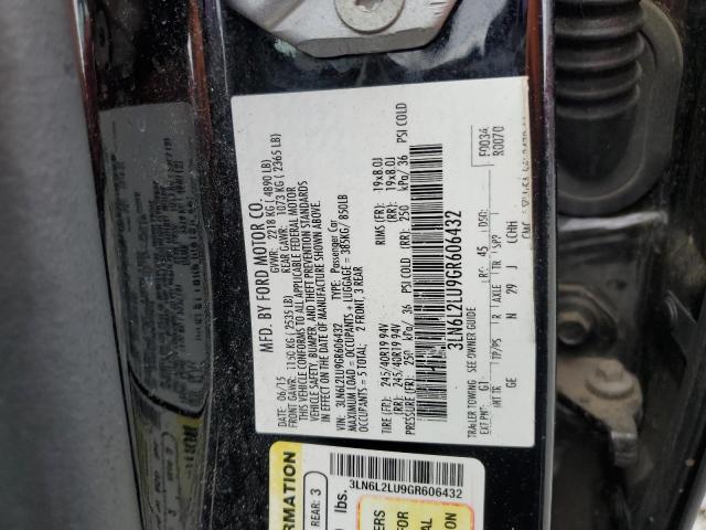 2016 LINCOLN MKZ HYBRID 3LN6L2LU9GR606432