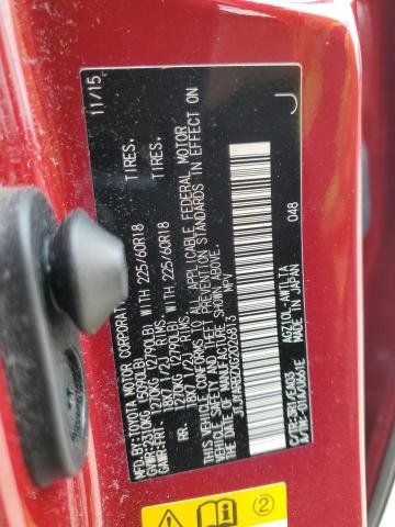 2016 LEXUS NX 200T BA - JTJYARBZXG2026813
