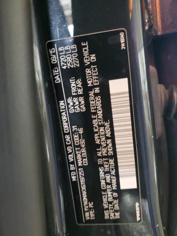 2016 VOLVO S80 PREMIE YV140MAKXG1197251