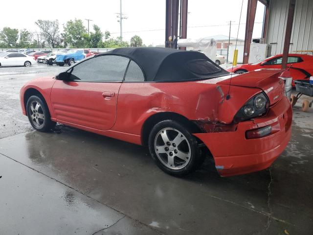 MITSUBISHI ECLIPSE SP 2003 red converti gas 4A3AE45G63E126225 photo #3
