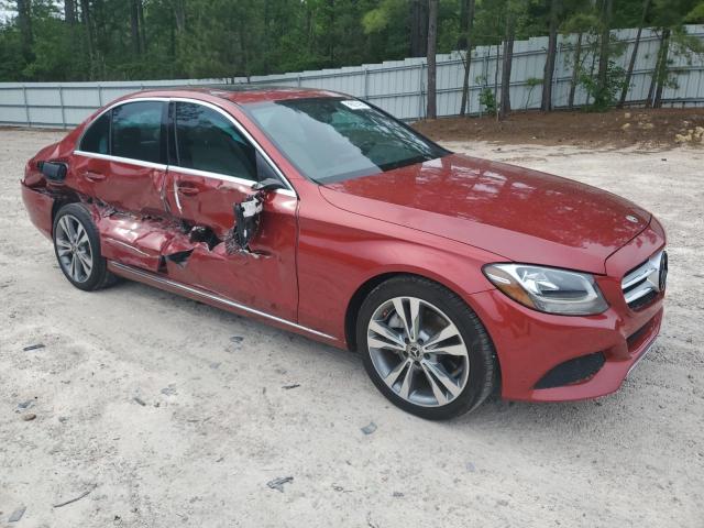 Vin: 55swf4jb8ju279294, lot: 56097485, mercedes-benz c-class 300 20184