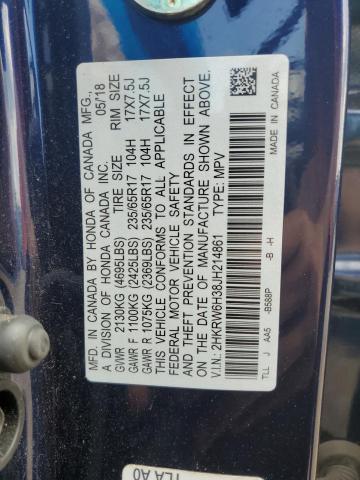 2018 HONDA CR-V LX 2HKRW6H38JH214861